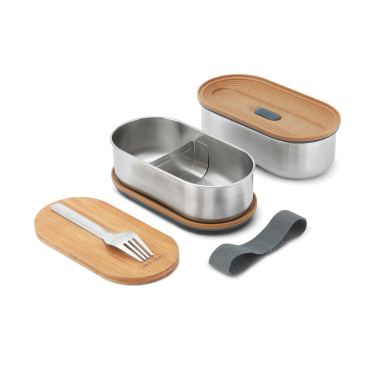 Logotrade Werbegeschenke das Foto: Black+Blum Stainless Steel Double Bento Box