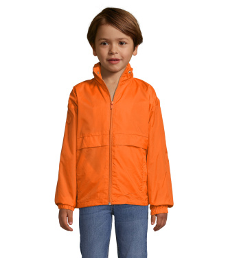 Logotrade werbemittel das Foto: SURF KIDS WINDBREAKER 210g