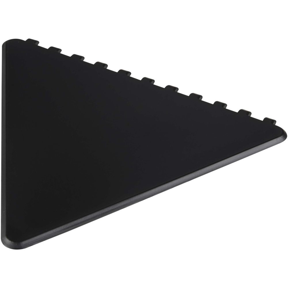 Logotrade werbemittel das Foto: Frosty triangular recycled plastic ice scraper