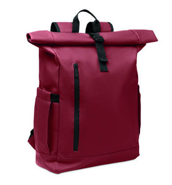 Logotrade Logogeschenke das Foto: Rolltop-Rucksack 600D RPET