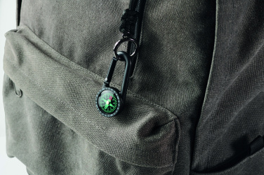 Logotrade Werbeartikel das Foto: Outdoor-Kompass mit Karabiner