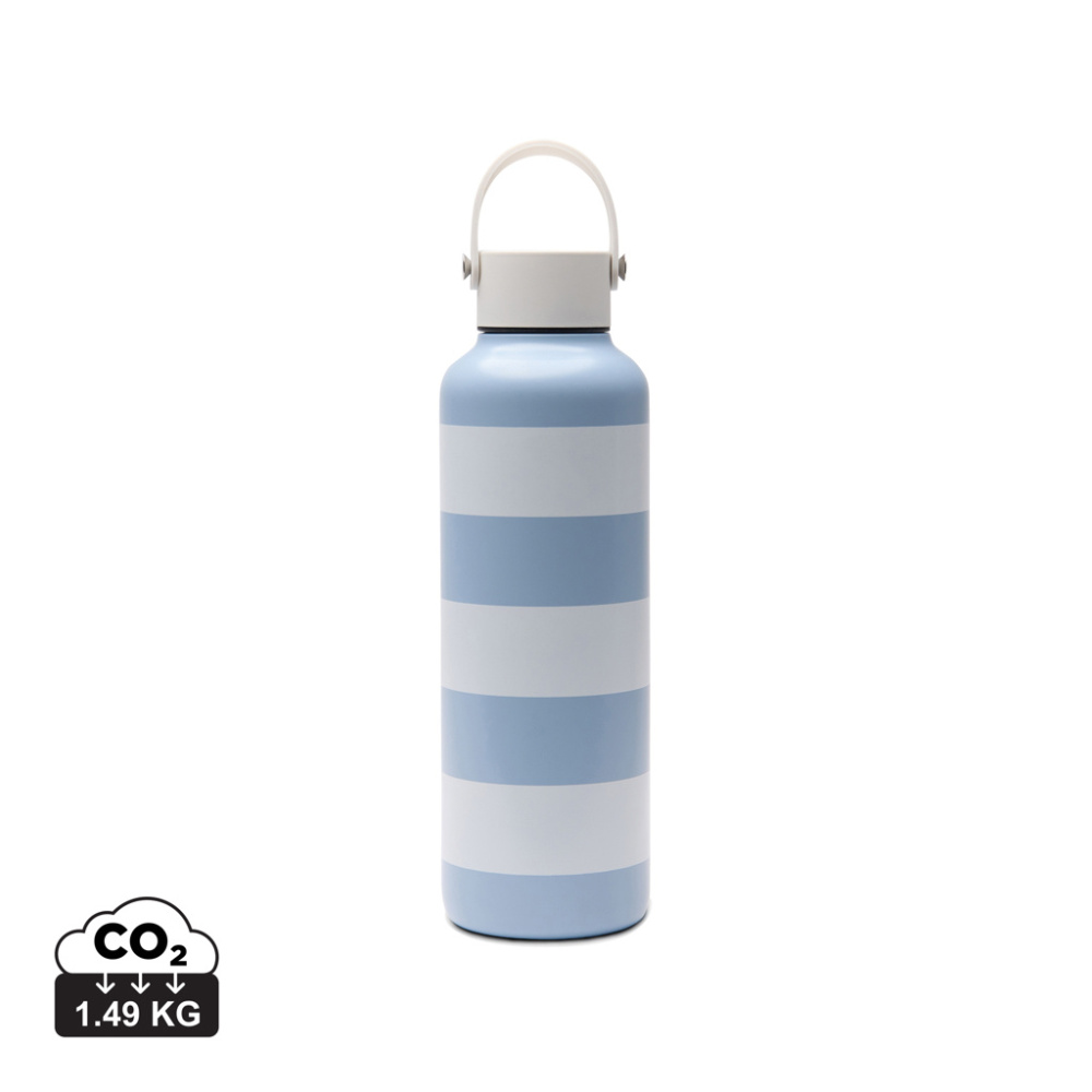 Logotrade werbemittel das Foto: VINGA Lagoa Flasche aus RCS Stainless-Steel, 600ml