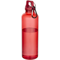 Oregon 750 ml RCS-zertifizierte Trinkflasche aus recyceltem Kunststoff mit Karabinerhaken, Rot