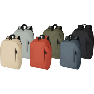 Logotrade Werbegeschenke das Foto: Resi Plus 15" GRS recycelter diebstahlsicherer Rucksack 18L