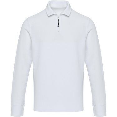 Logotrade Werbegeschenke das Foto: Zeus Langarm Poloshirt Unisex mit Reißverschluss