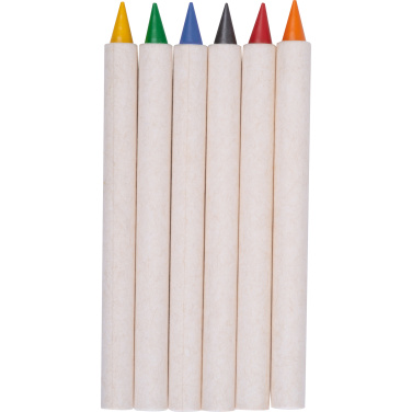 Logotrade Logogeschenke das Foto: Infinity Set Wachsmalstifte KINGSTON