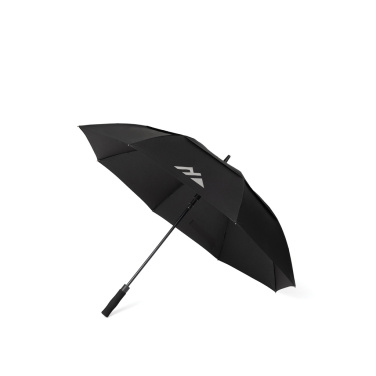 Logotrade Werbegeschenke das Foto: Nordic Drift Trail 27" AWARE™ RPET Sturm-Schirm mit UPF 50+