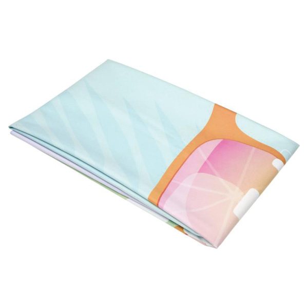 Logotrade Geschäftsgeschenke das Foto: Tulsi leichtes Handtuch mit Sublimationsdruck 90 × 150 cm