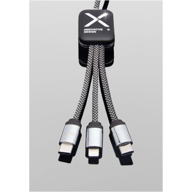 Logotrade werbemittel das Foto: SCX.design C33 60W Typ C Ladekabel mit doppeltem Leuchtlogo