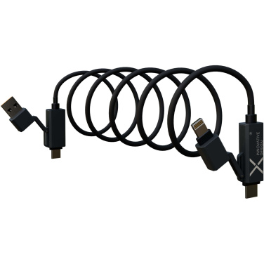 Logotrade Werbeartikel das Foto: SCX.design C59 100 W magnetisches Silikon Ladekabel