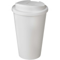Americano® POP 350 ml isolierter Trinkbecher mit auslaufsicherem Deckel, Weiß