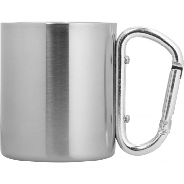 Logotrade promotional products photo of: Alps 200 ml insulated mug with carabiner