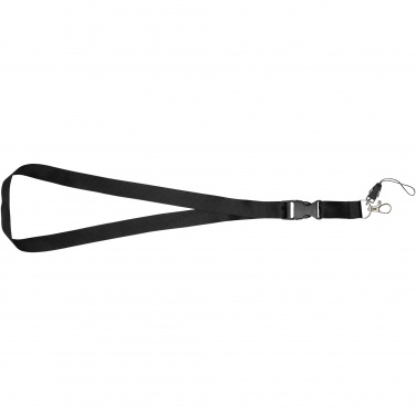 Logo trade promotional item photo of: Sagan phone holder lanyard with detachable buckle