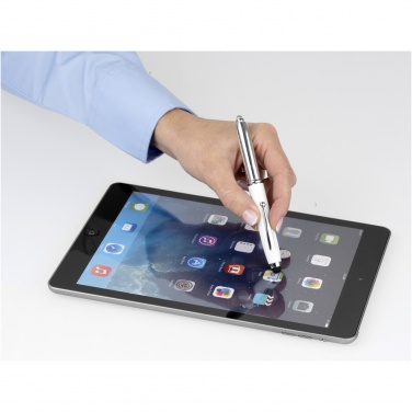 Logotrade advertising products photo of: Xenon stylus ballpoint pen with LED light