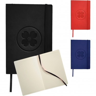 Logo trade business gifts image of: Classic A5 soft cover notebook