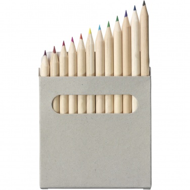 Logotrade advertising product picture of: Tallin 12-piece coloured pencil set