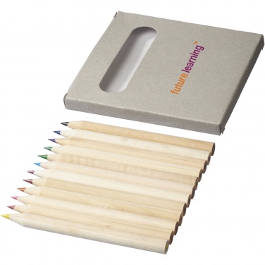 Logotrade promotional merchandise photo of: Tallin 12-piece coloured pencil set