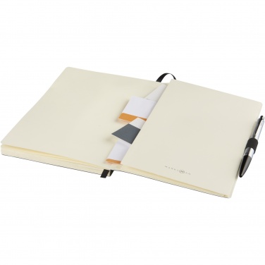 Logo trade promotional item photo of: Revello A5 soft cover notebook
