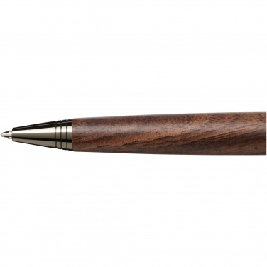 Logo trade corporate gifts picture of: Loure wood barrel ballpoint pen