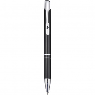 Logotrade advertising product picture of: Moneta aluminium click ballpoint pen (black ink)
