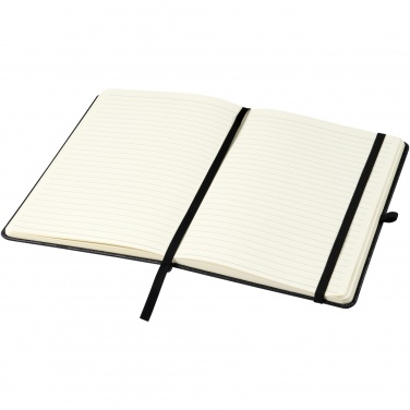Logo trade promotional products image of: Atlana leather pieces notebook