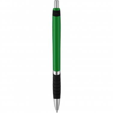 Logo trade corporate gift photo of: Turbo ballpoint pen with rubber grip