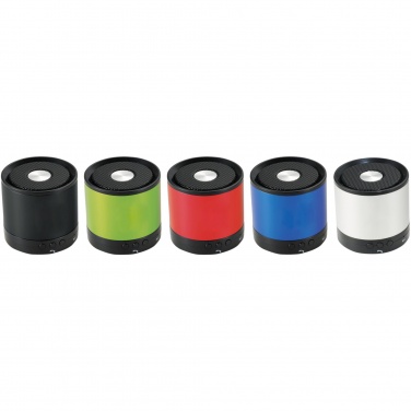 Logo trade corporate gifts image of: Greedo Bluetooth® aluminium speaker