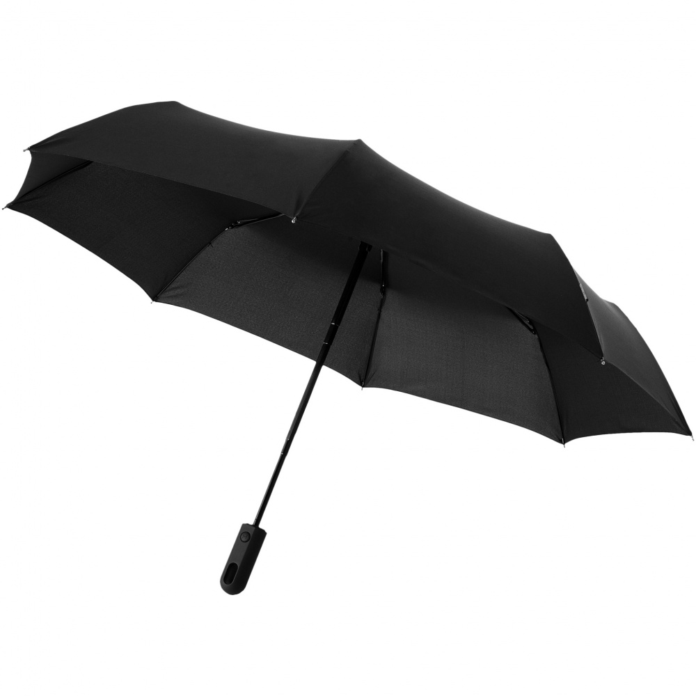 Logo trade promotional giveaways picture of: Trav 21.5" foldable auto open/close umbrella