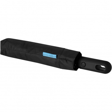 Logo trade corporate gifts image of: Trav 21.5" foldable auto open/close umbrella