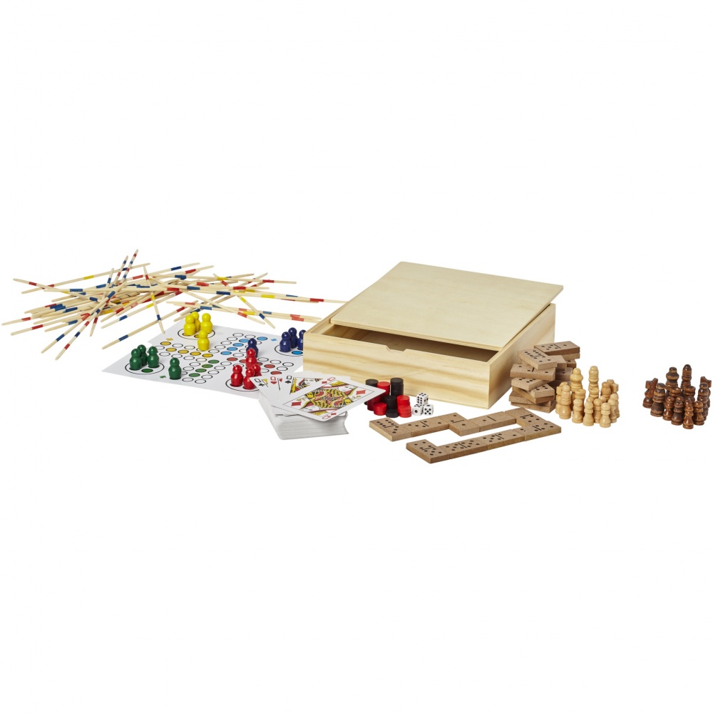 Logo trade promotional product photo of: Monte-carlo multi board game set