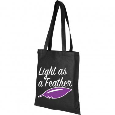 Logo trade promotional giveaway photo of: Zeus large non-woven convention tote bag 6L