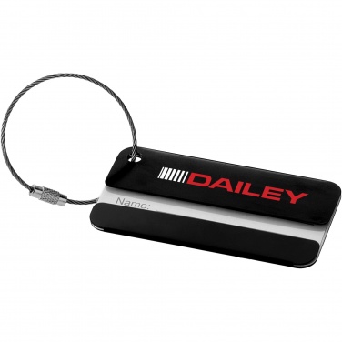Logo trade corporate gifts image of: Discovery luggage tag