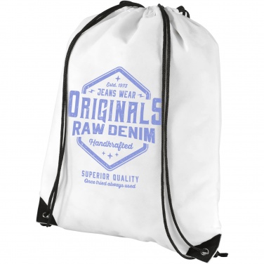 Logo trade promotional item photo of: Evergreen non-woven drawstring bag 5L