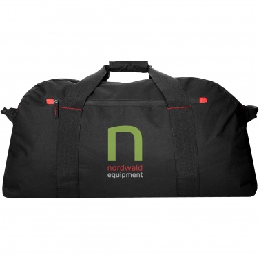 Logo trade promotional merchandise photo of: Vancouver extra large travel duffel bag 75L
