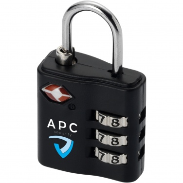 Logo trade promotional merchandise image of: Kingsford TSA luggage lock