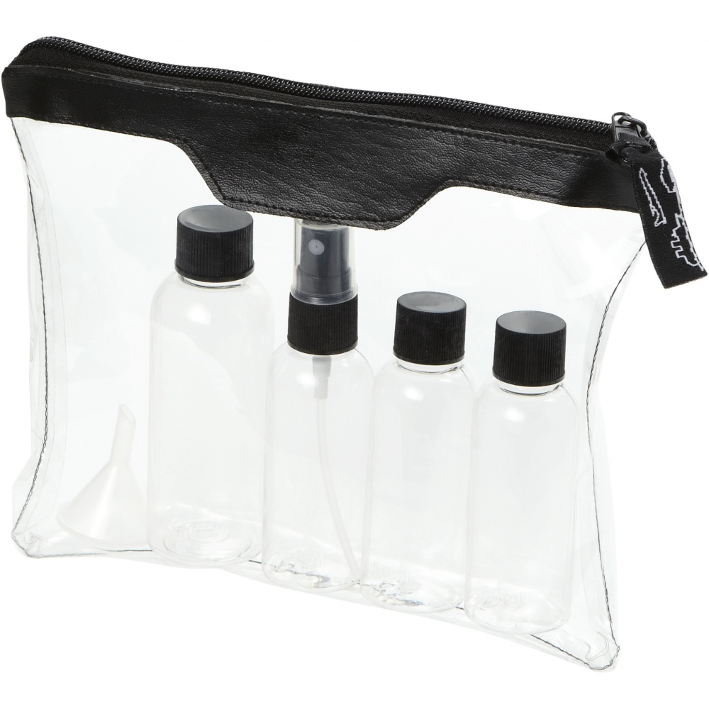Logo trade promotional merchandise photo of: Munich airline approved travel bottle set