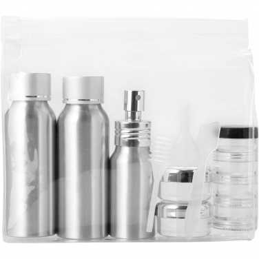 Logo trade promotional products image of: Frankfurt airline approved travel bottle set