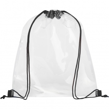 Logotrade promotional product picture of: Lancaster transparent drawstring bag 5L