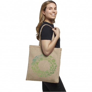 Logotrade promotional merchandise picture of: Pheebs 150 g/m² recycled tote bag 7L