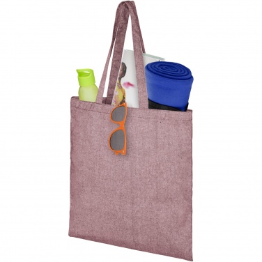 Logo trade promotional gifts image of: Pheebs 150 g/m² recycled tote bag 7L