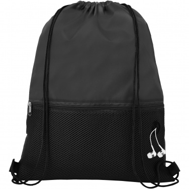 Logo trade promotional merchandise picture of: Oriole mesh drawstring bag 5L