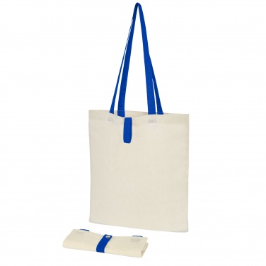 Logo trade promotional items picture of: Nevada 100 g/m² cotton foldable tote bag 7L