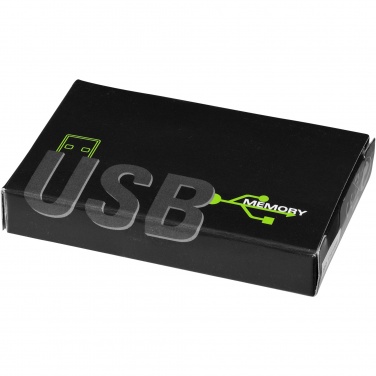 Logotrade promotional product picture of: Slim card-shaped 4GB USB flash drive