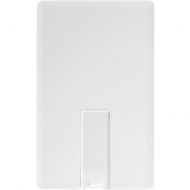 Logotrade promotional merchandise image of: Slim card-shaped 4GB USB flash drive