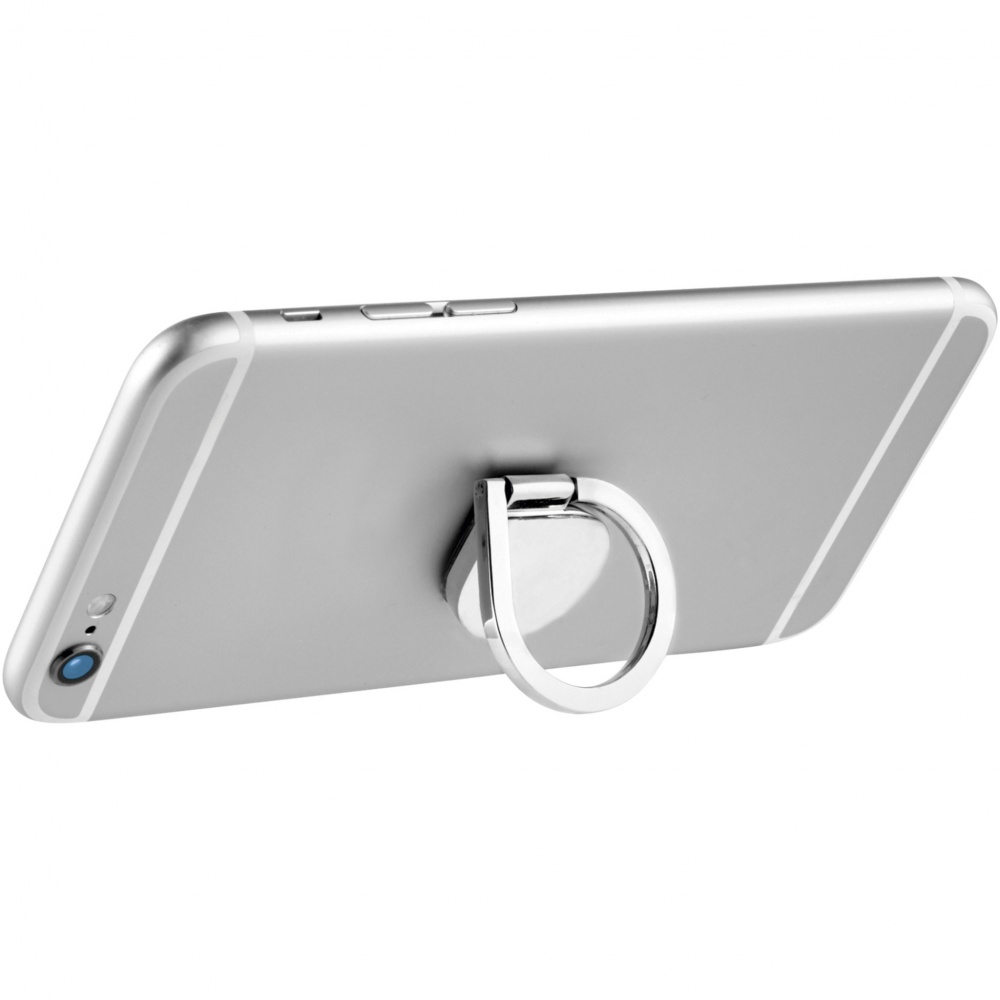 Logo trade promotional gifts image of: Cell aluminium ring phone holder
