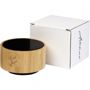 Logo trade promotional giveaways image of: Cosmos bamboo Bluetooth® speaker