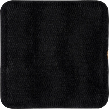 Logotrade promotional giveaway picture of: Leaf 5W bamboo and fabric wireless charging pad