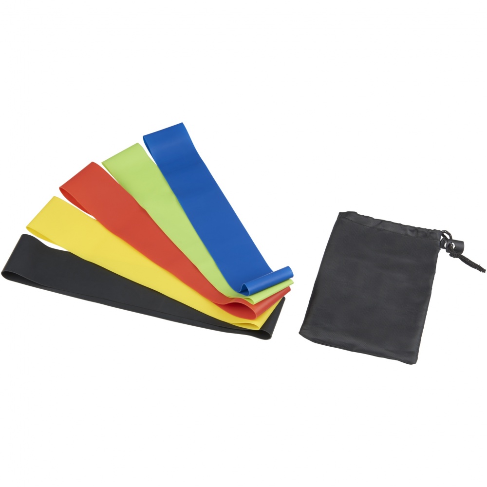 Logo trade promotional gifts image of: Crane resistance elastic fitness bands