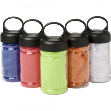 Logotrade promotional product image of: Remy cooling towel in PET container