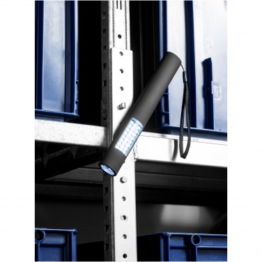 Logo trade corporate gifts image of: Lutz 28-LED magnetic torch light